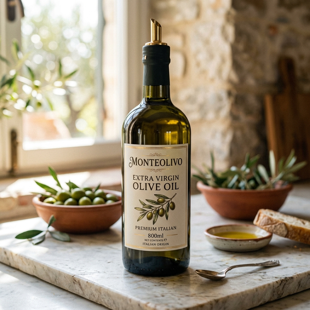 Aceite de oliva virgen extra DOP Toscana — Riserva de autor edición limitada, Frantoio y Moraiolo